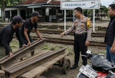 Pencurian Rel Kereta Terbongkar, Polisi Tangkap Dua Buruh di Prabumulih