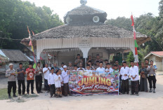 Polres Prabumulih Gelar Jumat Keliling dan Tanam Pohon di Pesantren Salafiyah Putihan