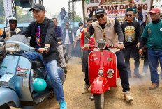 KBSS XXII di Prabumulih, Ribuan Penggemar Scooter Buka Peluang Promosi UMKM