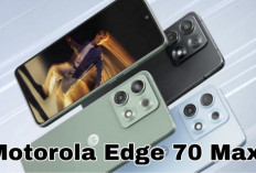 Motorola Edge 70 Max Segera Meluncur, Andalkan Snapdragon 8 Gen 5 dan Baterai 7.100 mAh
